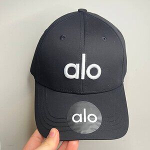 Authentic ALO District Hat Women's Adjustable Baseball Cap Black